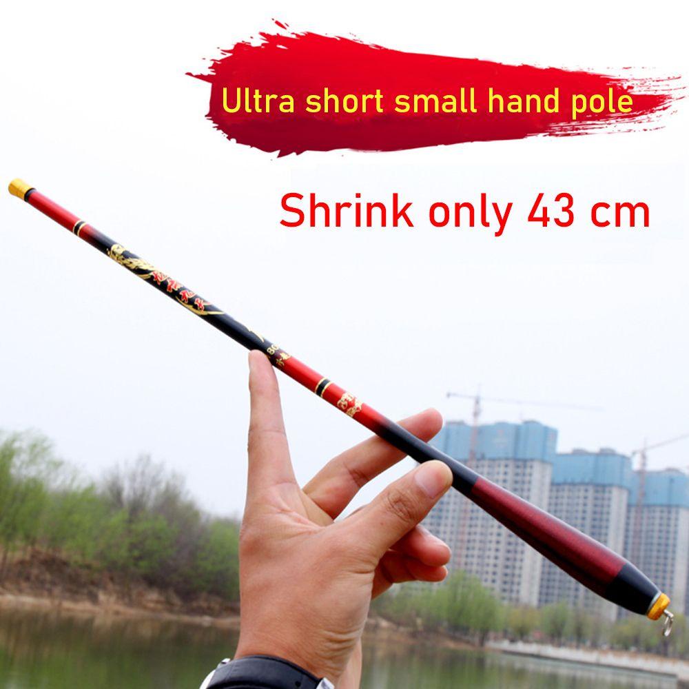 JONYE Cần Câu Cá Mini Bằng Sợi Carbon Siêu Nhẹ