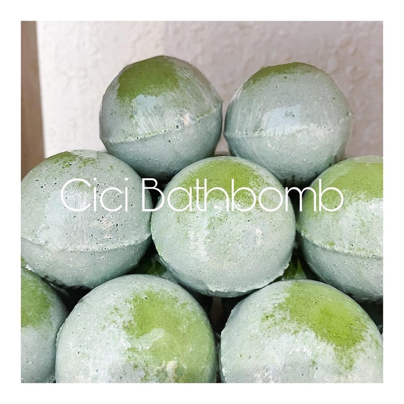 Bom tắm Trà xanh (Matcha Bath Bomb)