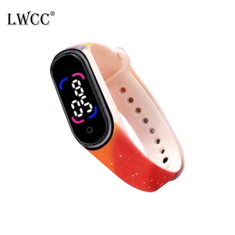 LWCC D14 Đồng hồ điện tử LWCC màn hình cảm ứng chống nước tùy chọn màu sắc