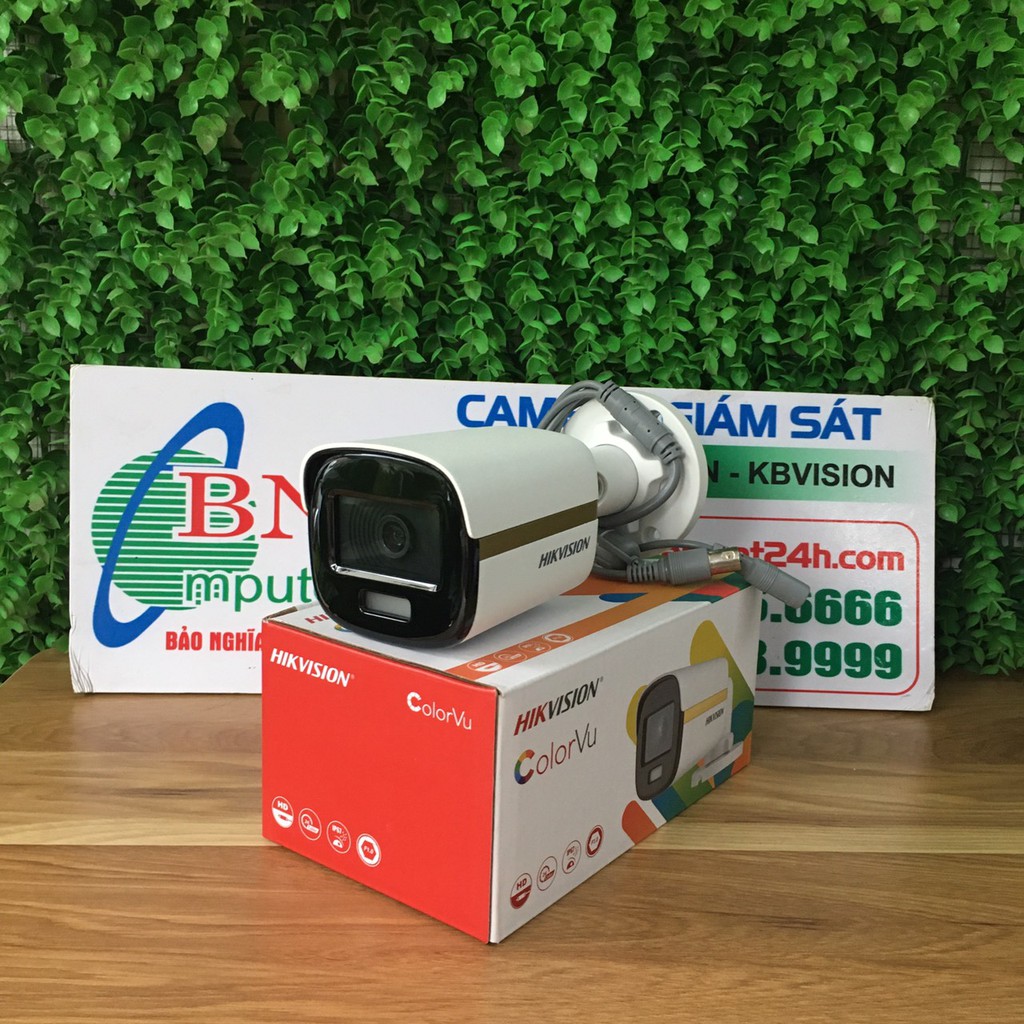 Camera HDTVI Full màu 2MP thân nhựa HIKVISION DS 2CE10DF3T-PF | BigBuy360 - bigbuy360.vn