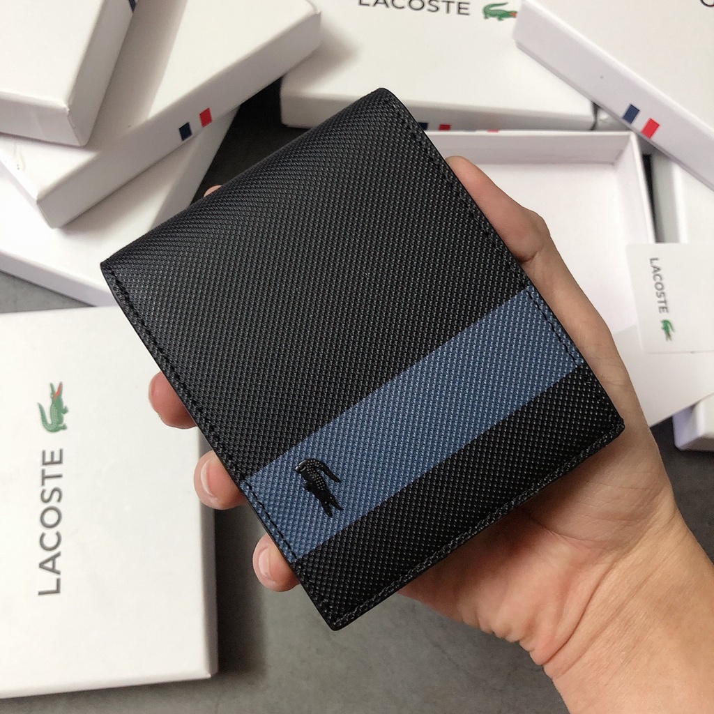 Ví ngắn nam sọc đứng v338