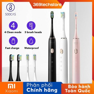 [ HÀNG CHÍNH HÃNG ] Bàn Chải Đánh Răng Điện Soocas Sonic X3