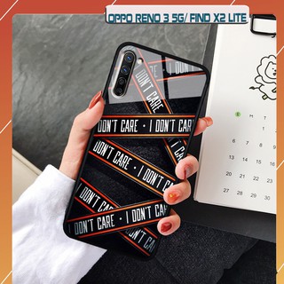 Ốp lưng kính 3d oppo reno 3 5g/find x2 lite