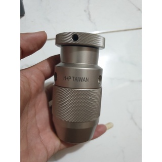 Bầu khoan tự động 13li và 16li màu trắng hàng cao cấp hãng hp taiwan, đầu kẹp khoan tốt, bền, đẹp và không rơ lăc hp