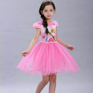Đầm Elsa áo choàng dài
