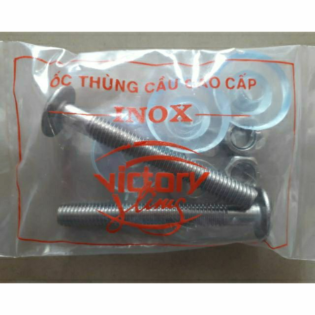 Ốc vít nối két nước với thân bàn cầu