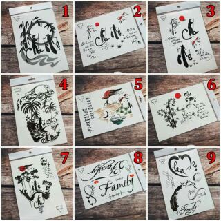Các mẫu xăm dán cha mẹ
