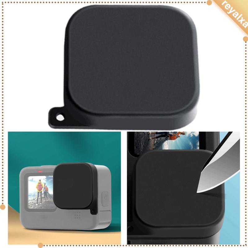 Nắp Bảo Vệ Ống Kính Máy Ảnh Go Pro 9 10 Bằng Silicon Chống Bụi Bẩn / Trầy Xước Màu Đen