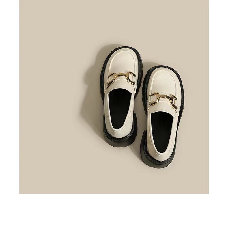 Giày Lười Da Đế Dày Thời Trang 2022 Dành Cho Nữ