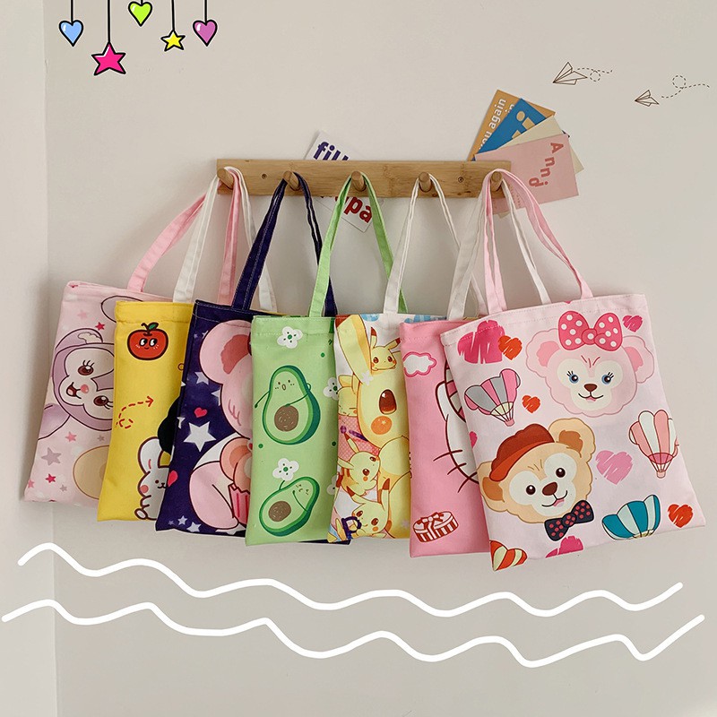 [TSP48]Túi tote Vải canvas mềm Đẹp Cực Hot đựng vừa a4💖❣️[SIÊU SALE][SIÊU XINH]💡🔔📣 Túi vải xinh nhiều hình