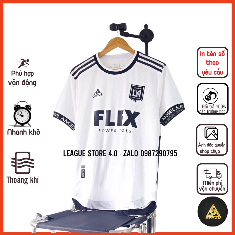 Bộ Áo đá bóng đẹp LOS.ANGELES leaguestore4.0 ,bộ áo đá banh cao cấp dệt xịn thấm hút mồ hôi