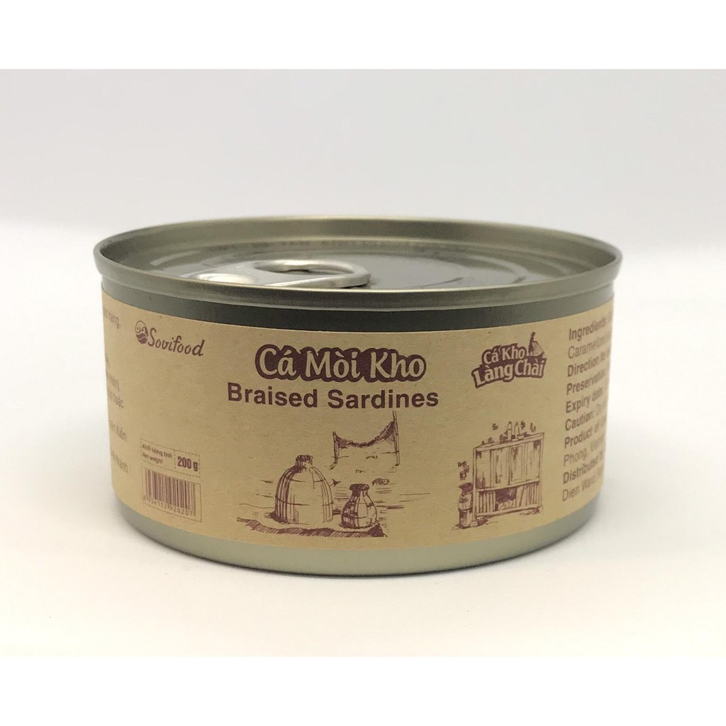 Cá Mòi Kho Làng Chài 200g