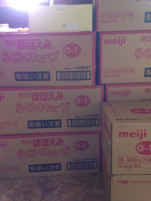 Sữa Meiji thanh (0-1 tuổi )- Nhật