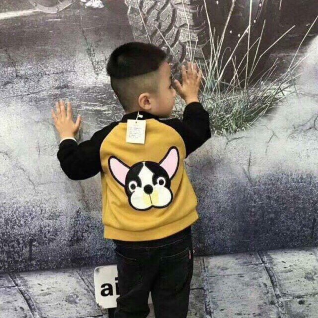 Áo da lộn cho bé 