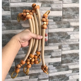 Quai Túi Xách Hạt Gỗ (bán theo cặp)