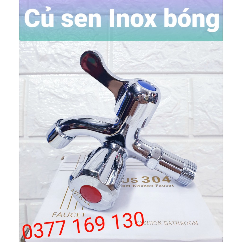 Củ sen lạnh Inox phi 21