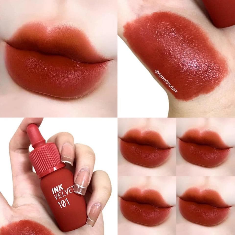 (MÀU MỚI) Son Peripera Ink Vel.vet Tint chất son kem lì, mẫu mới màu siêu đẹp (màu 23) - HONG'S BEAUTY