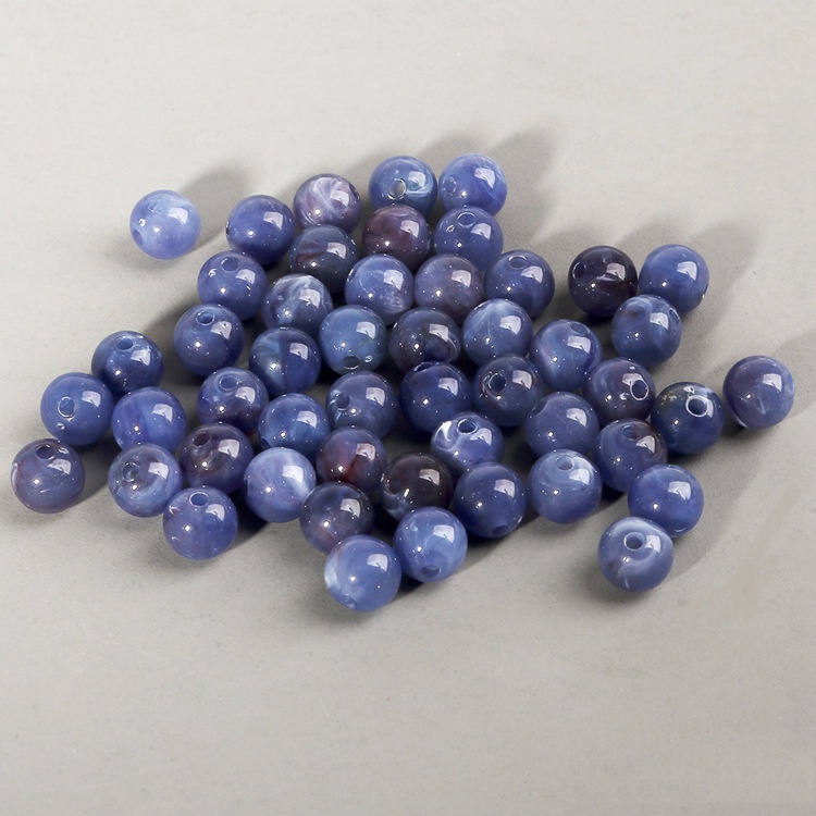 Set 30/ 50/ 100 hạt xỏ lỗ ngọc trai nhân tạo nhiều màu sắc tùy chọn dành cho làm đồ trang sức thủ công