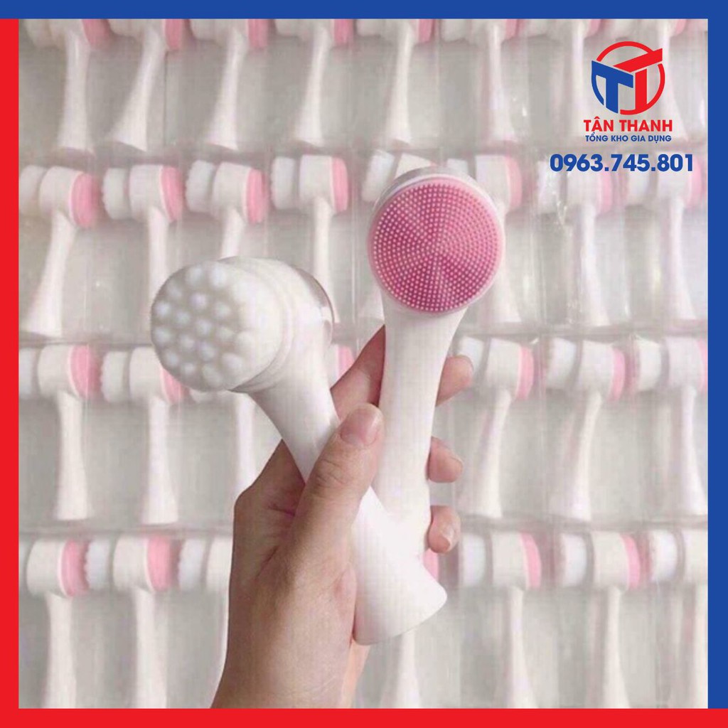 Combo 2Cọ rửa da silicon 2 đầu chuyên dụng.