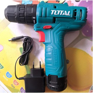 MÁY KHOAN PIN 12V TOTAL TDLI1241 [CHÍNH HÃNG] KHOAN PIN MINI [RẺ]