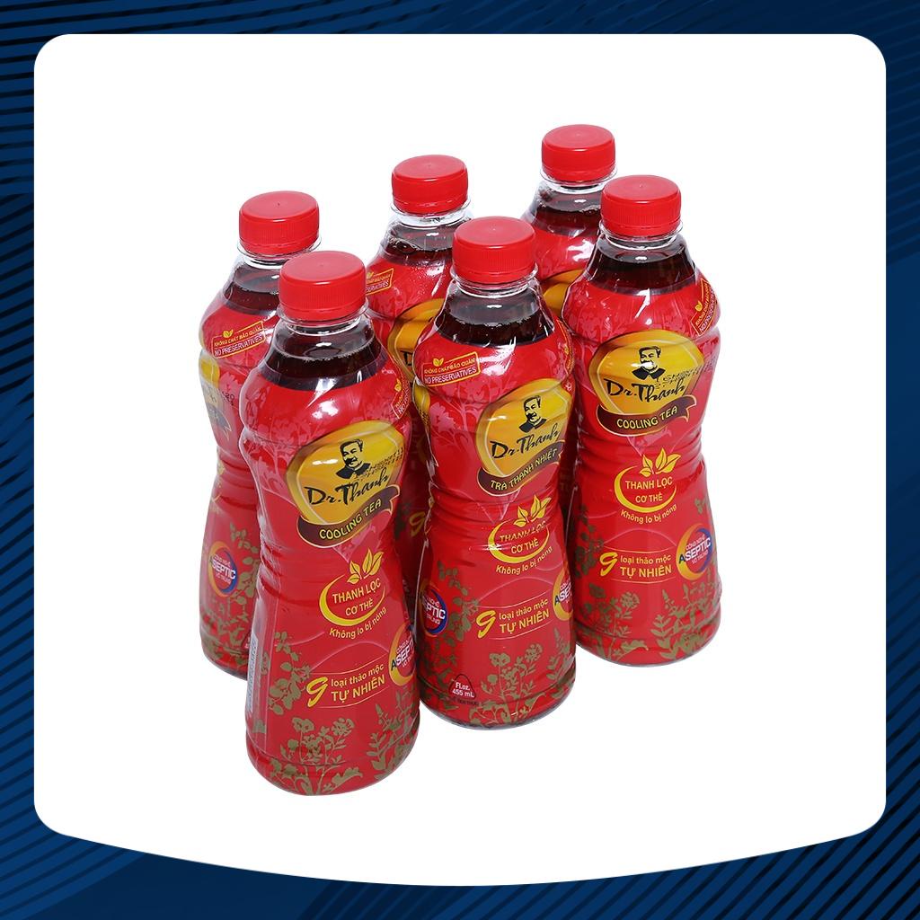 6 chai trà thanh nhiệt Dr.Thanh 455ml-LONG THÀNH CÁ CẢNH
