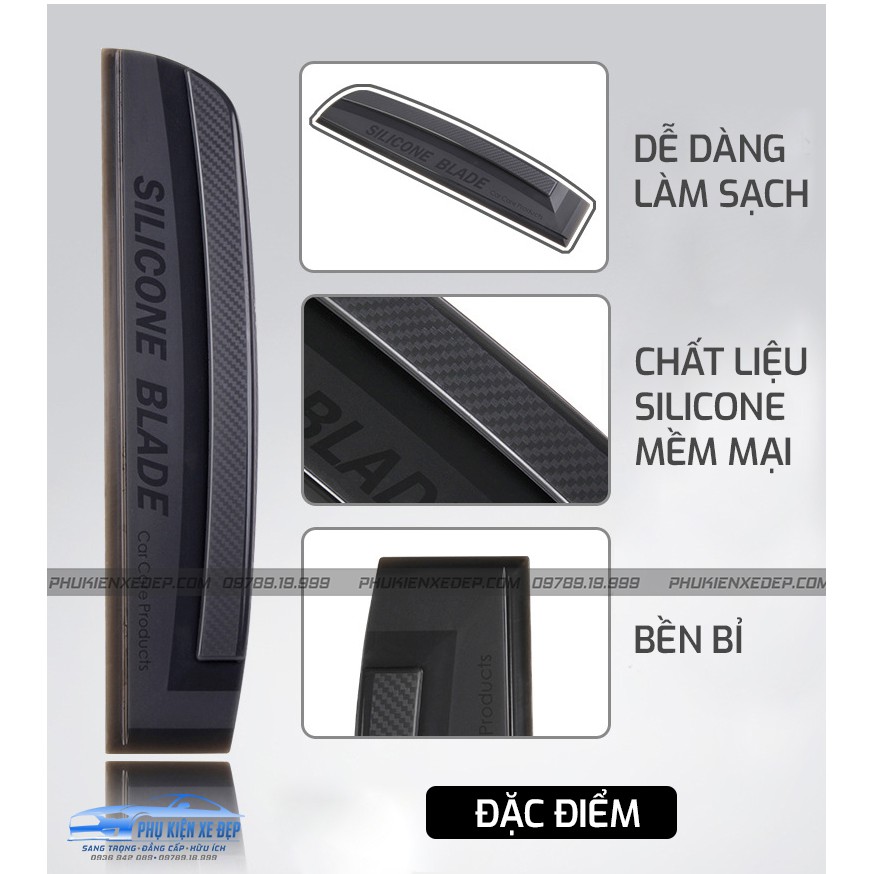 Cây gạt nước Silicon 📌CAO CẤP📌Nguyên Khối cầm tay mềm vệ sinh kính cho xe hơi