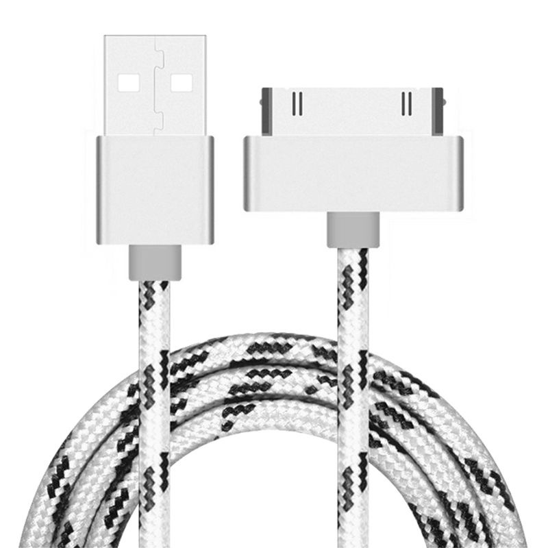 Dây cáp sạc truyền dữ liệu dài 1M 30 chấu cho Iphone 3g 4 4s Ipad 2 3 4 Ipod