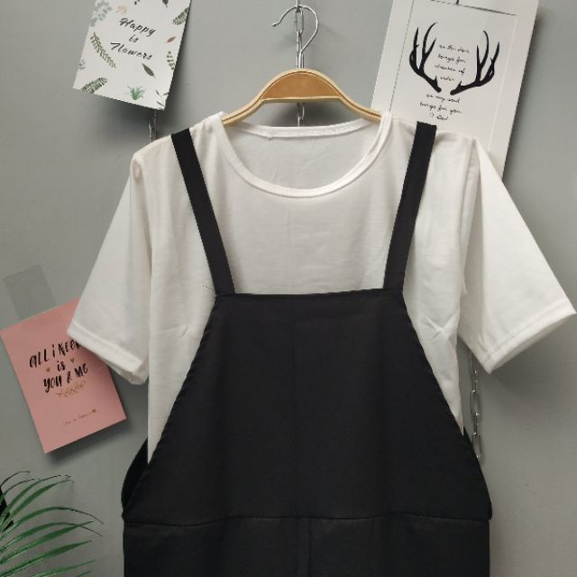 Set Quần Yếm KaKi Kèm Áo ( Ảnh Thật ) | BigBuy360 - bigbuy360.vn