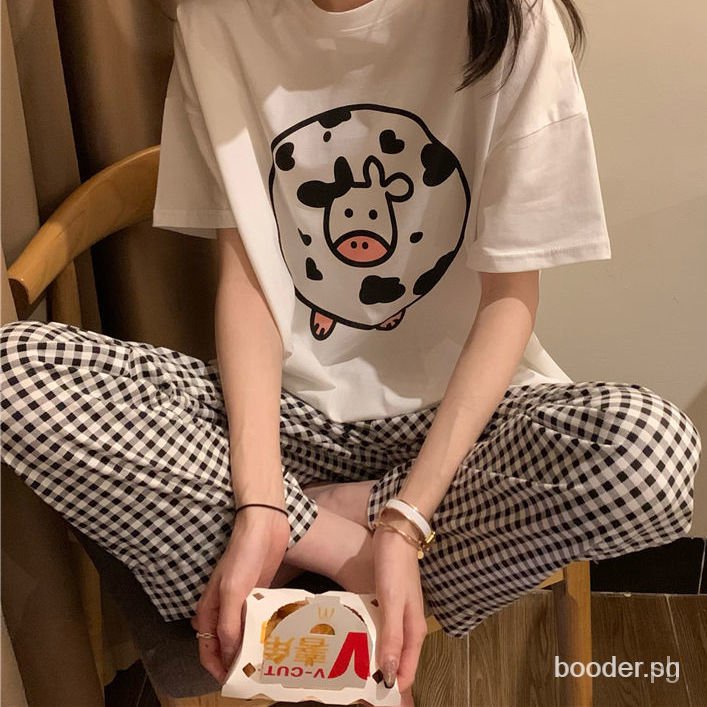 Quần Ngủ Mỏng Màu Xanh Lá in Họa Tiết Hoa Thời Trang Mùa Hè 2023 Cho Nữ quần pijama