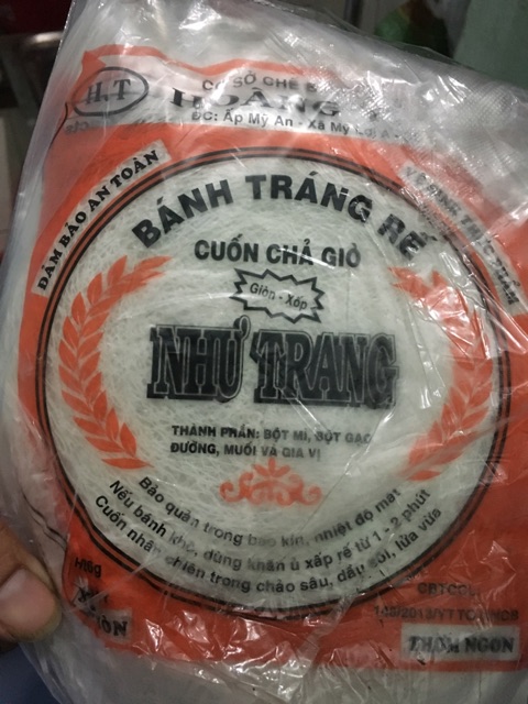 Bánh tráng rế Lốc 10 xấp 50 bánh