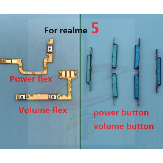 Cáp Nút Nguồn âm lượng Cho Điện Thoại Oppo realme 5