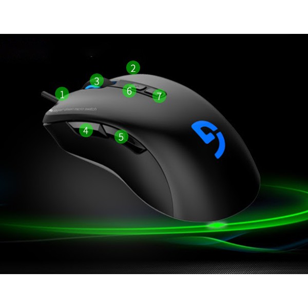 Chuột Fuhlen G90 Pro Switch Magnet Driven (quang học) siêu bền - Hàng chính hãng