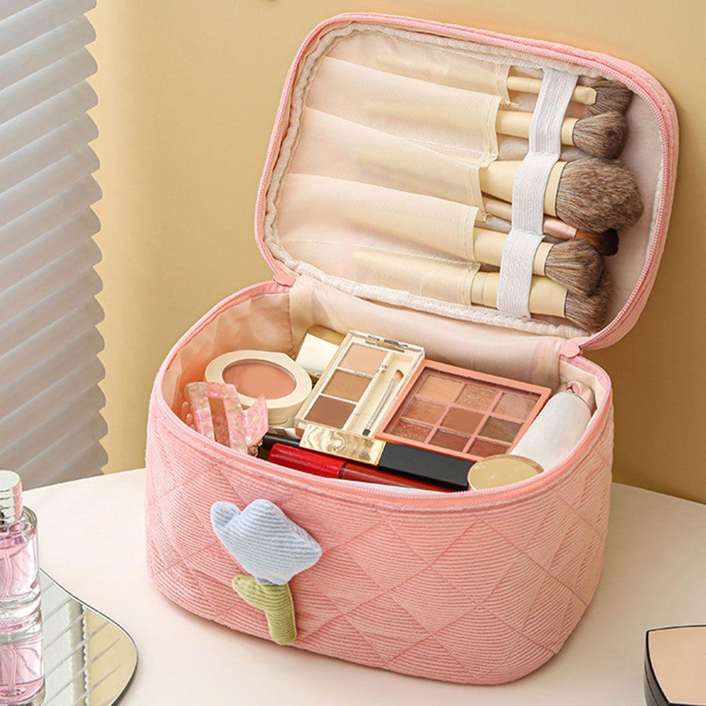 .Túi Đựng Mỹ Phẩm Sức Chứa Lớn Tiện Dụng Khi Đi Du Lịch