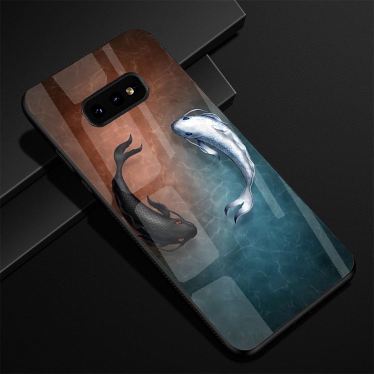 Ốp Lưng SAMSUNG S10 E, S10 PLUS, S10 mặt kính cường lực cao cấp thiết kế Độc Quyền