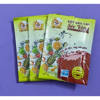 Bột rau câu Sóc Vàng 12g
