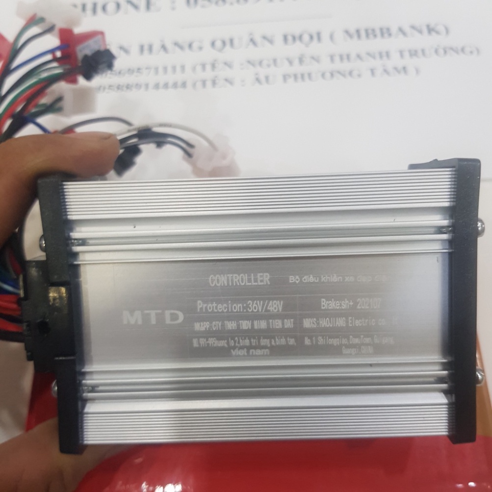 Bo IC 36V-48V 350W Bộ Điều Khiển MTD   XE ĐẠP ĐIỆN Electric Bike GIA HUY