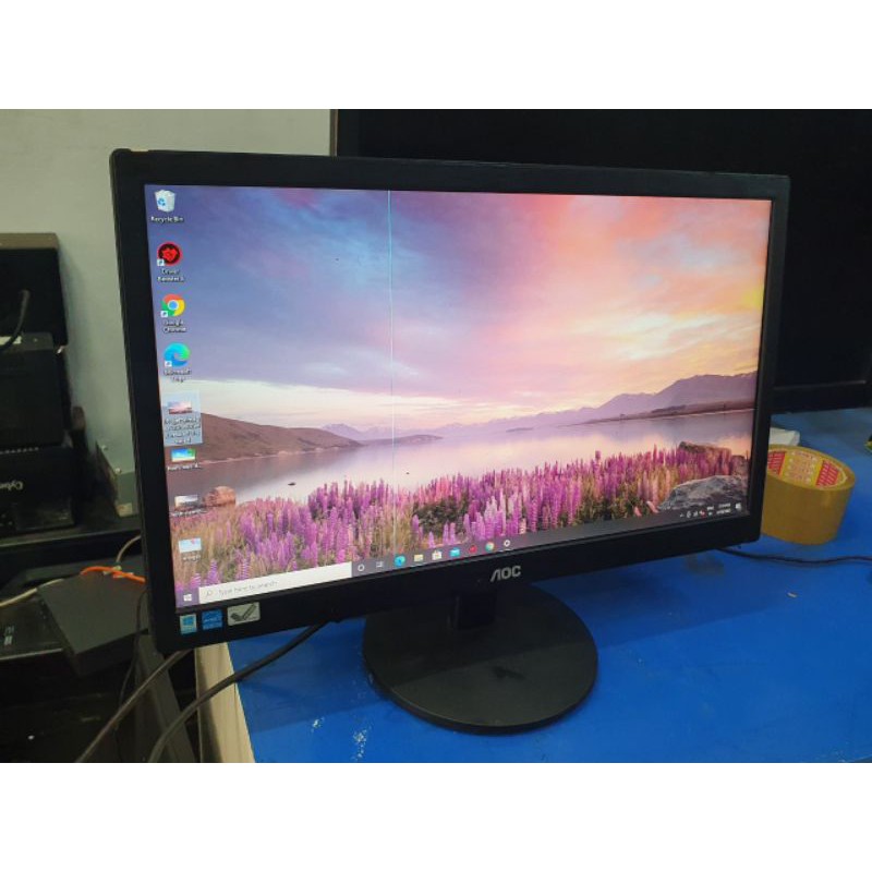 MÀN HÌNH LCD AOC 2070SWN LỖI SỌC, BỤI TRONG, XƯỚC MÀN | BigBuy360 - bigbuy360.vn