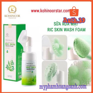Sửa rửa mặt ric skin wash foam - Auth.39