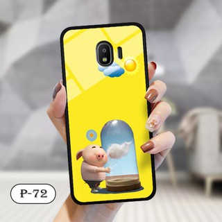 Ốp lưng kính Samsung Galaxy J2 Core-3D cute