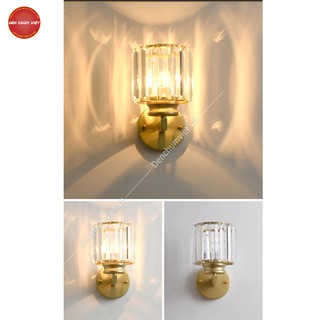 Đèn vách pha lê decor hiện đại (Tặng kèm bóng)