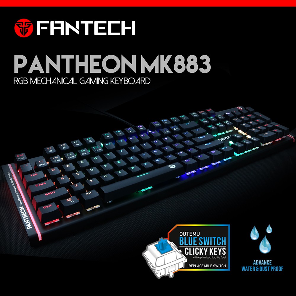 Bàn phím cơ Fantech Pantheon MK883 RGB