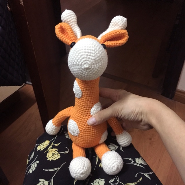 Hươu len móc handmade