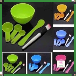 Combo 5 bát trộn đắp mặt nạ nhiều màu
