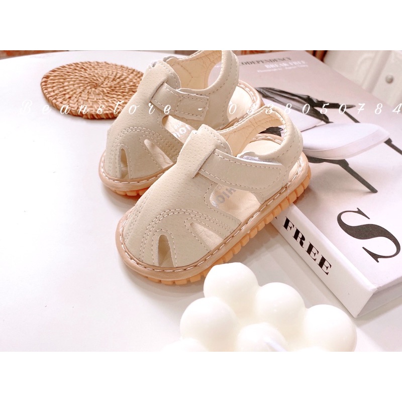 [ Shop tự chụp ] Dép Sandal mũi tròn cho bé