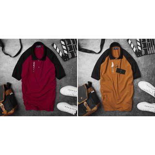 Áo polo tay raglan MNG