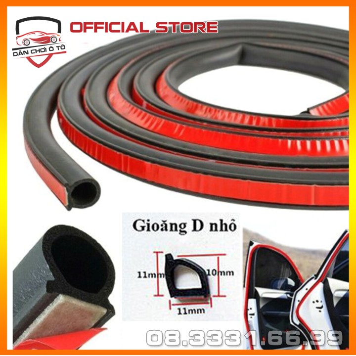 Combo 10 mét gioăng chống ồn ô tô, ron cửa cao su nẹp cửa chống ồn chữ D, P, Z, B dán cửa, nắp cốp