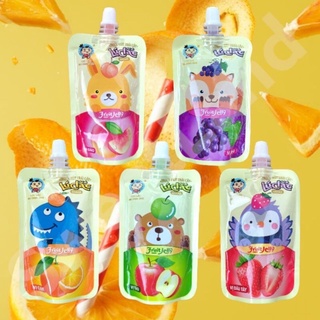 Thạch Trái Cây Lúc Lắc ❤️ FREESHIP ❤️ Thạch Trái Cây 5 Vị Túi 80ml - Thạch Trái Cây Lúc Lắc Thơm Ngon