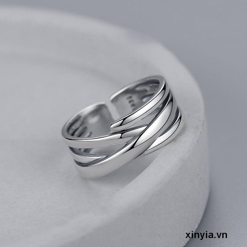 3 Nhẫn có thể điều chỉnh phong cách Hàn Quốc thời trang Hàn Quốc unisex