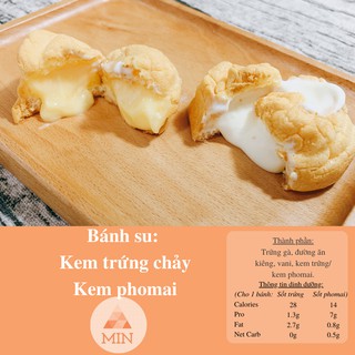Hộp 10 bánh su keto/das/lowcarb
