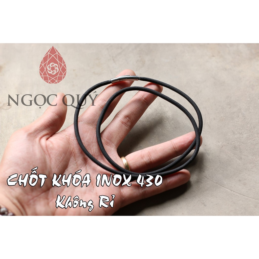 Dây vải dù tròn nam khóa inox